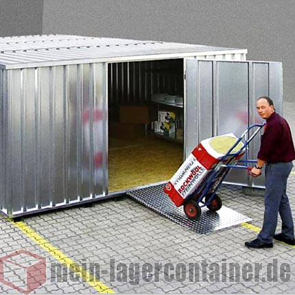 Materialcontainer fr Baustellen  Ordnung, Sicherheit und Effizienz