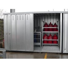2x2m Gasflaschencontainer Gasflaschenlager...