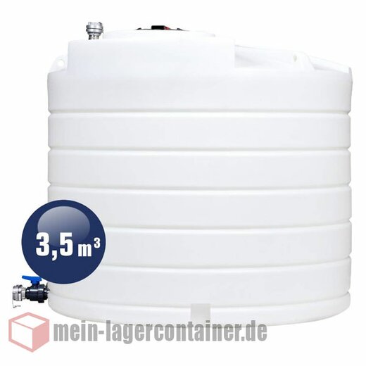 Wassertank 3500 Liter Wasserbehälter Tankanlage aus Polyethylen