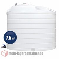 Wassertank 7500 Liter Wasserbehälter Tankanlage aus...