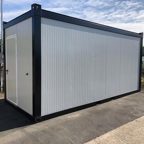 6x2 m isolierter Baustellencontainer ? T�r, Elektroausstattung & Staplertaschen