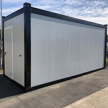 6x2 m isolierter Baustellencontainer ? T�r,...