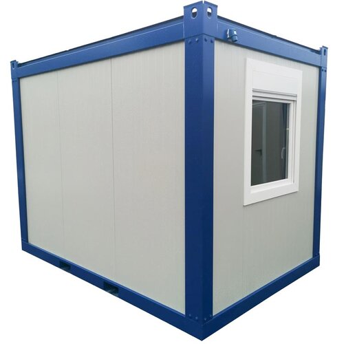 3m B�rocontainer - 1-flgl T�r, Fenster, Elektropaket Elektroheizung 2 KW Kran�sen Staplertaschen